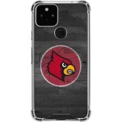 University Of Louisville Cardinals Basketball Google Pixel 5 Clear Case