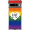 Love Is Love Rainbow Google Pixel 7 Pro Clear Case