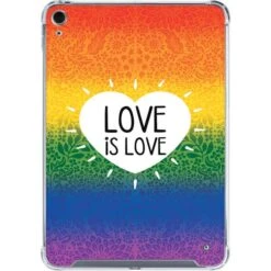 Love Is Love Rainbow IPad 10th Gen (2022) Clear Case