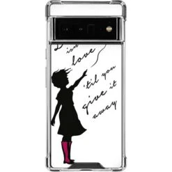 Love Isnt Love Til You Give It Away Google Pixel 6 Pro Clear Case
