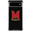 University Of Maryland M Logo Google Pixel 6a Clear Case