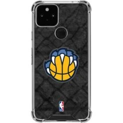 NBA Memphis Grizzlies Dark Rust Google Pixel 5 Clear Case