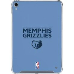 NBA Memphis Grizzlies Standard - Light Blue IPad 10th Gen (2022) Clear Case