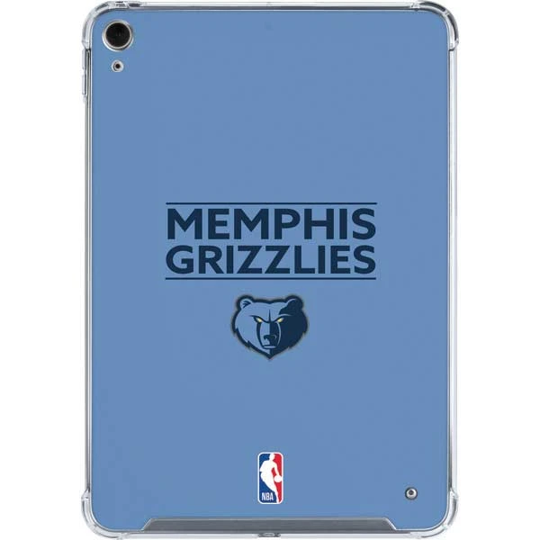 NBA Memphis Grizzlies Standard - Light Blue IPad 10th Gen (2022) Clear Case