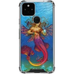 Ed Beard Jr. Mermaid Water Fairy Google Pixel 5 Clear Case