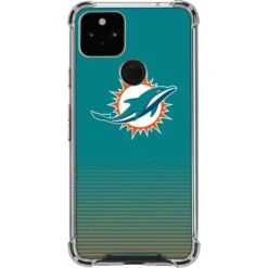 NFL Miami Dolphins Breakaway Google Pixel 5a 5G Clear Case