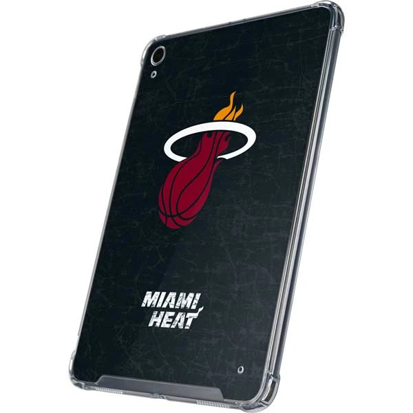 NBA Miami Heat Black Partial Logo IPad 10th Gen (2022) Clear Case - Image 3