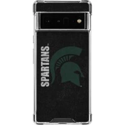 Michigan State University Bold Spartans Logo Google Pixel 6 Pro Clear Case