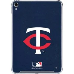 MLB Minnesota Twins - Solid Distressed IPad 10th Gen (2022) Clear Case
