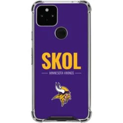 NFL Minnesota Vikings Team Motto Google Pixel 5a 5G Clear Case