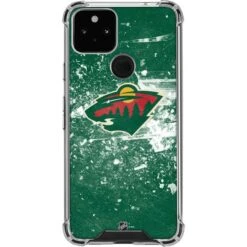 NHL Minnesota Wild Frozen Google Pixel 5 Clear Case
