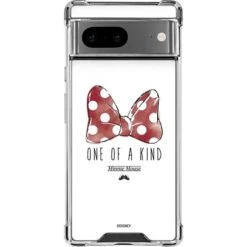 Disney Minnie Mouse One Of A Kind Bow Google Pixel 7 Clear Case