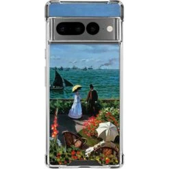 Claude Monet The Terrace At Sainte-Adresse Google Pixel 7 Pro Clear Case