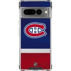 NHL Montreal Canadiens Jersey Google Pixel 7 Pro Clear Case
