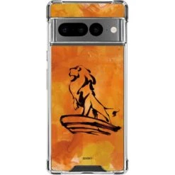 Disney The Lion King Mufasa Water Color Art Google Pixel 7 Pro Clear Case