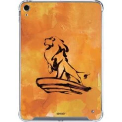 Disney The Lion King Mufasa Water Color Art IPad 10th Gen (2022) Clear Case