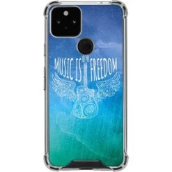 Music Is Freedom Google Pixel 5 Clear Case