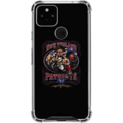 Liquid Blue NFL New England Patriots Running Back Google Pixel 5a 5G Clear Case