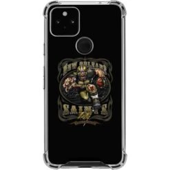 Liquid Blue NFL New Orleans Saints Running Back Google Pixel 5a 5G Clear Case