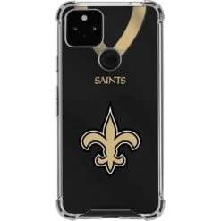 NFL New Orleans Saints Team Jersey Google Pixel 5a 5G Clear Case