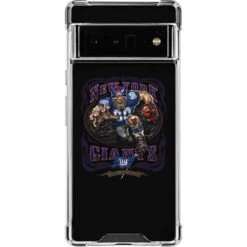 Liquid Blue NFL New York Giants Running Back Google Pixel 6 Pro Clear Case