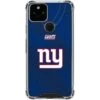 NFL New York Giants Team Jersey Google Pixel 5 Clear Case