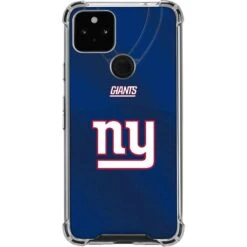 NFL New York Giants Team Jersey Google Pixel 5a 5G Clear Case