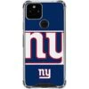 NFL New York Giants Zone Block Google Pixel 5 Clear Case