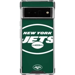 NFL New York Jets Large Logo Google Pixel 6 Pro Clear Case