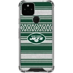 NFL New York Jets Trailblazer Google Pixel 5 Clear Case