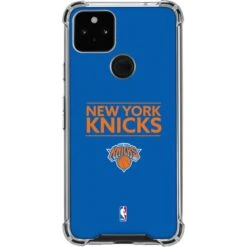 NBA New York Knicks Standard - Blue Google Pixel 5a 5G Clear Case