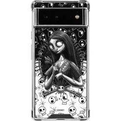 Disney The Nightmare Before Christmas Sally Art Google Pixel 6a Clear Case