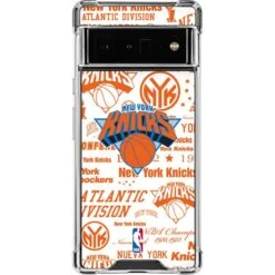 NBA NY Knicks Historic Blast Google Pixel 6 Pro Clear Case