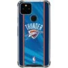 NBA Oklahoma City Thunder Blue Jersey Google Pixel 5a 5G Clear Case