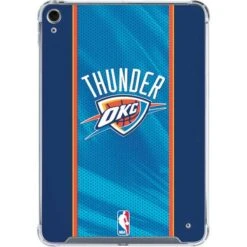 NBA Oklahoma City Thunder Blue Jersey IPad 10th Gen (2022) Clear Case