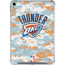 NBA Oklahoma City Thunder Digi Camo IPad 10th Gen (2022) Clear Case