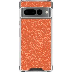 Orange Spots Google Pixel 7 Pro Clear Case