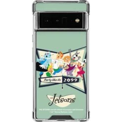 The Jetsons Party Like Its 2099 Google Pixel 6 Pro Clear Case