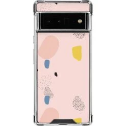 Pastel Polka Dot Google Pixel 6 Pro Clear Case
