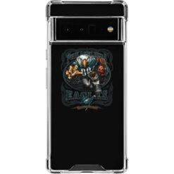 Liquid Blue NFL Philadelphia Eagles Running Back Google Pixel 6 Pro Clear Case
