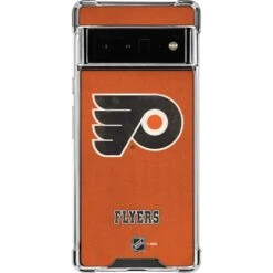 NHL Philadelphia Flyers Distressed Google Pixel 6 Pro Clear Case