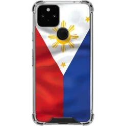 Philippines Flag Google Pixel 5 Clear Case