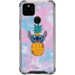 Disney Lilo And Stitch Pineapple Stitch Google Pixel 5a 5G Clear Case