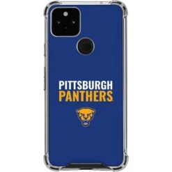 University Of Pittsburgh Panthers Google Pixel 5a 5G Clear Case