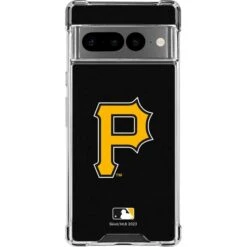 MLB Pittsburgh Pirates - Solid Distressed Google Pixel 7 Pro Clear Case