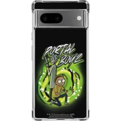Adult Swim Rick And Morty Portal Boyz Google Pixel 7 Clear Case