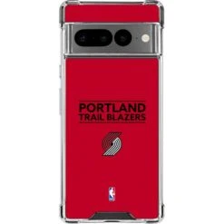 NBA Portland Trail Blazers Standard - Red Google Pixel 7 Pro Clear Case