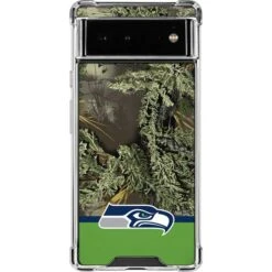 NFL Realtree Camo Seattle Seahawks Google Pixel 6a Clear Case
