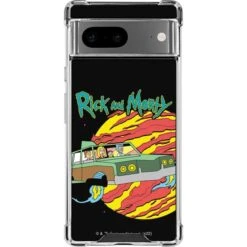 Adult Swim Rick And Morty Family Wagon Google Pixel 7 Clear Case