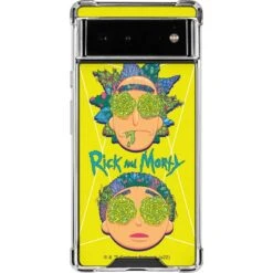 Adult Swim Rick And Morty Rick And Morty Portal Eyes Google Pixel 6a Clear Case